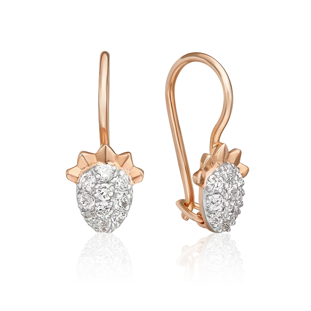 Серьги детские 02-2983-00-401-1110-03