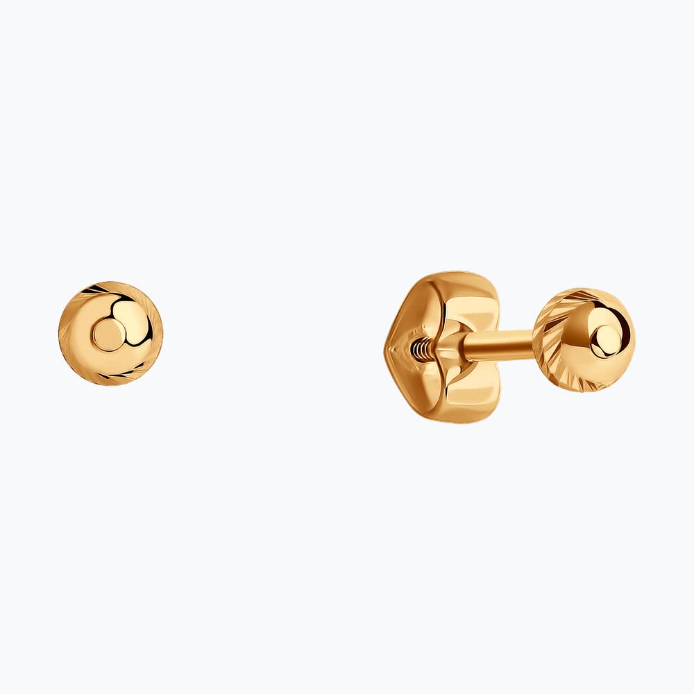 Серьги пусеты 51-122-01164-2