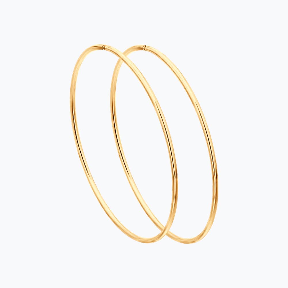 Серьги конго 93-124-01394-1 d 25 мм