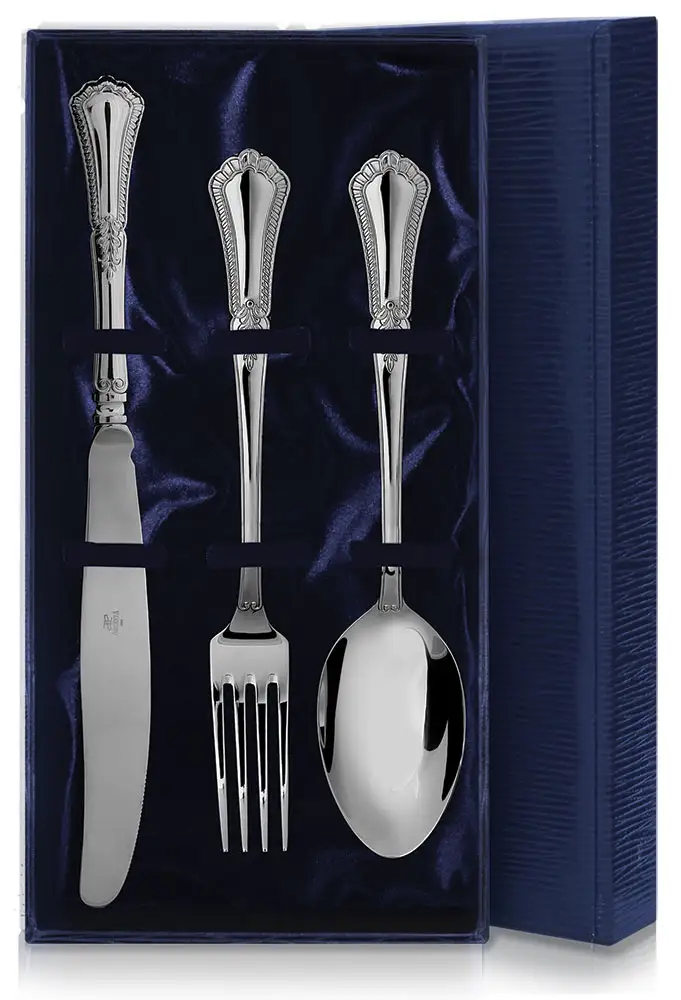 Набор 114НБ01801 столовый "Фаворит" (3 пр л+в+н) пр.925+футля