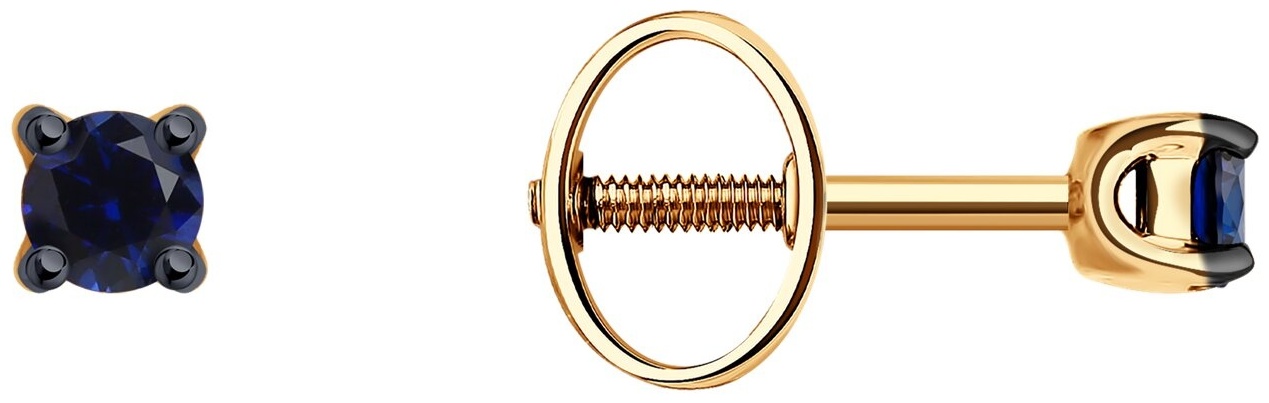 Серьги пусеты 728697