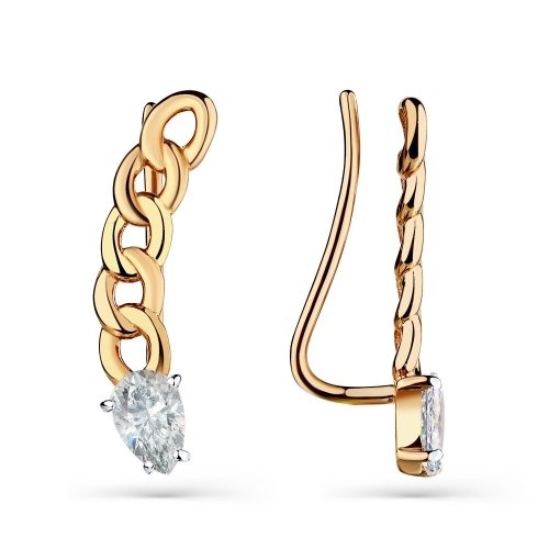 Серьги зажимы 002-0396-0001-011