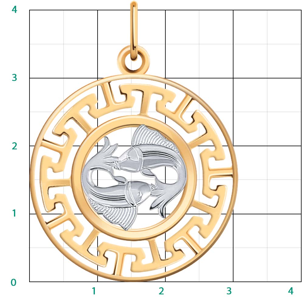 Подвеска 5754/рыбы