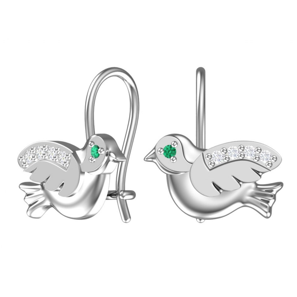 Серьги детские 0201548-00455