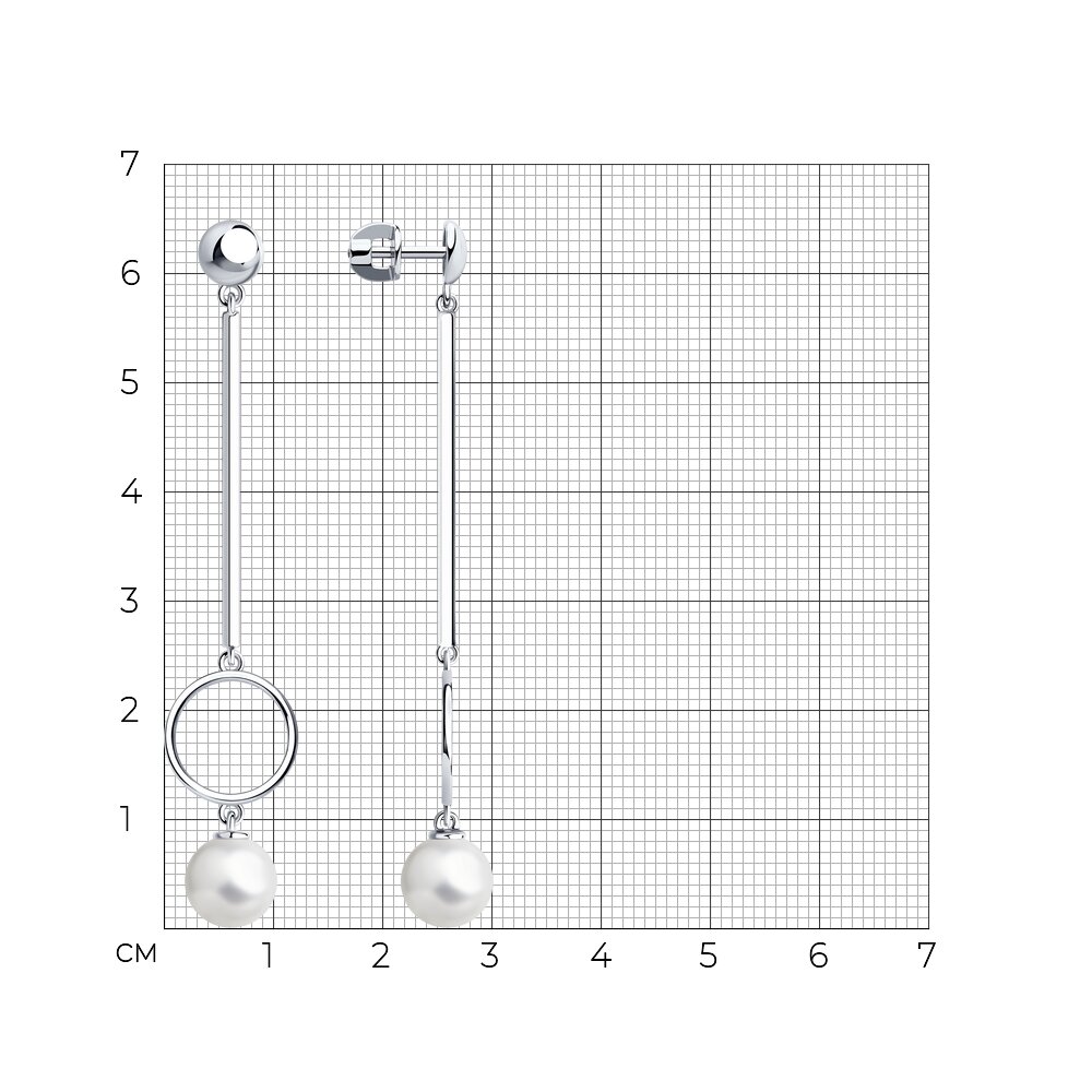 Серьги пуссеты 94022751