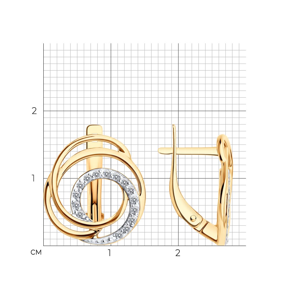 Серьги 51-120-01371-1