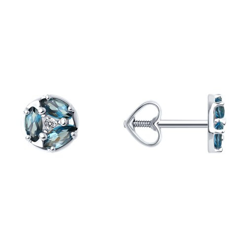 Серьги пусеты 52-322-02093-5