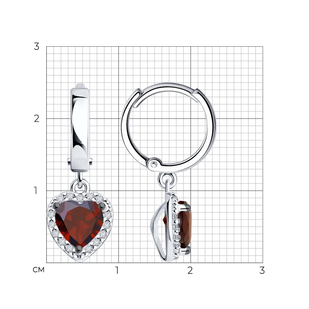 Серьги 92022932