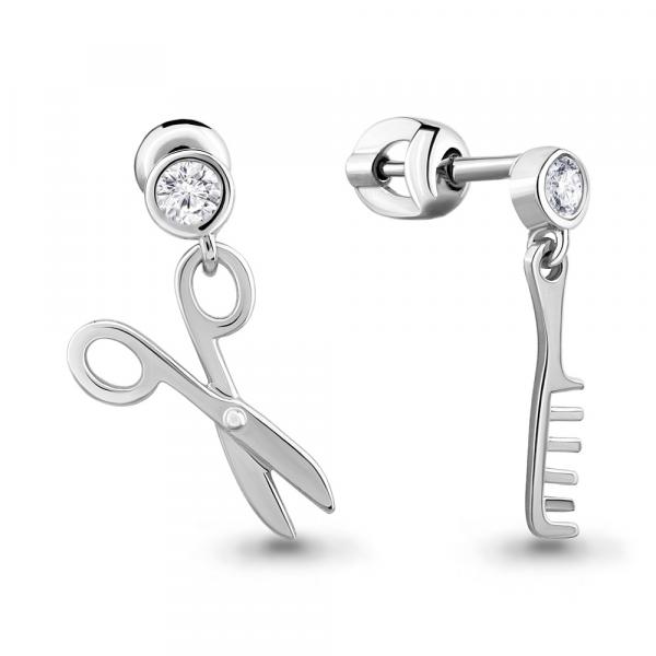 Серьги пусеты 46429А.5