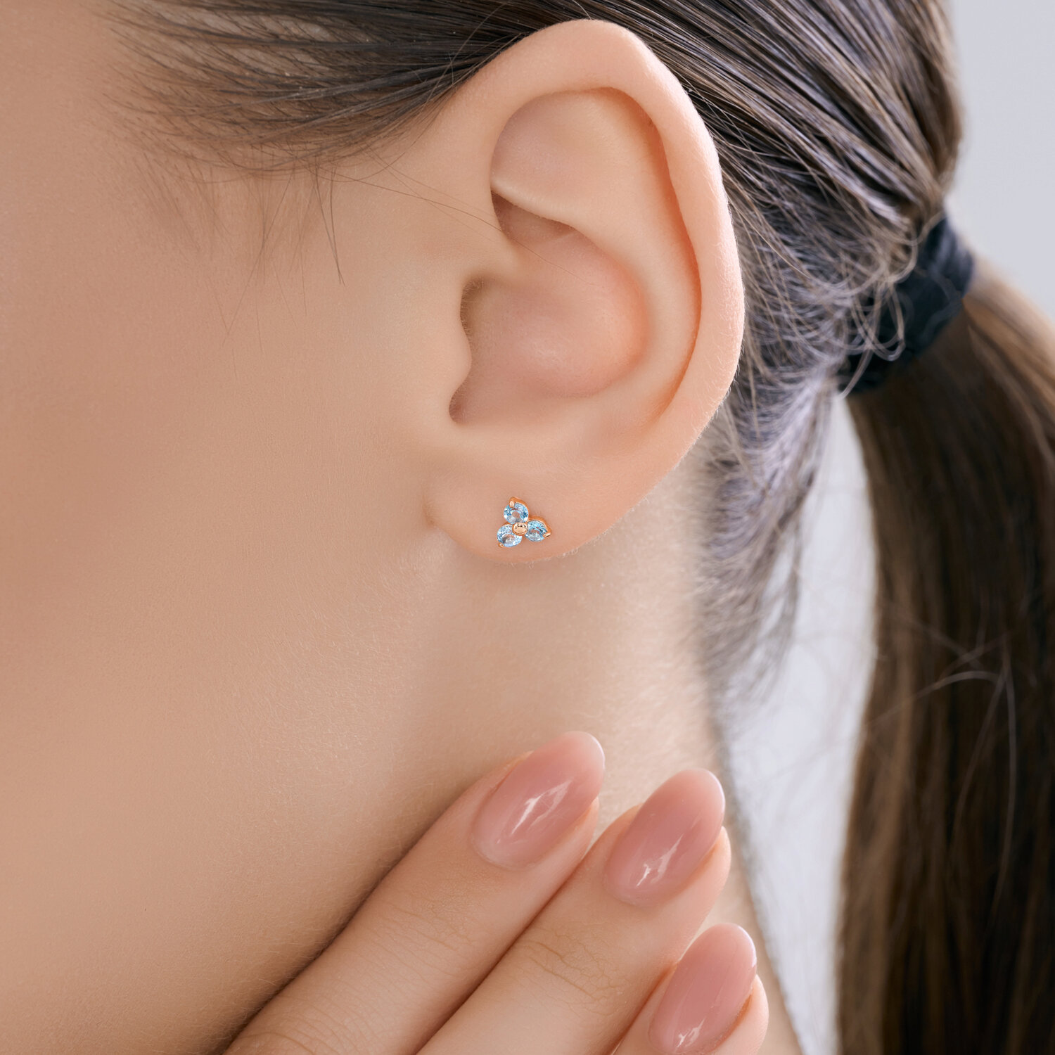 Серьги пусеты 729236