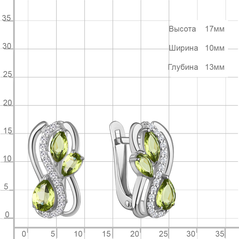 Серьги 45037807А.5