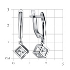 Серьги 10-72-0001-17629