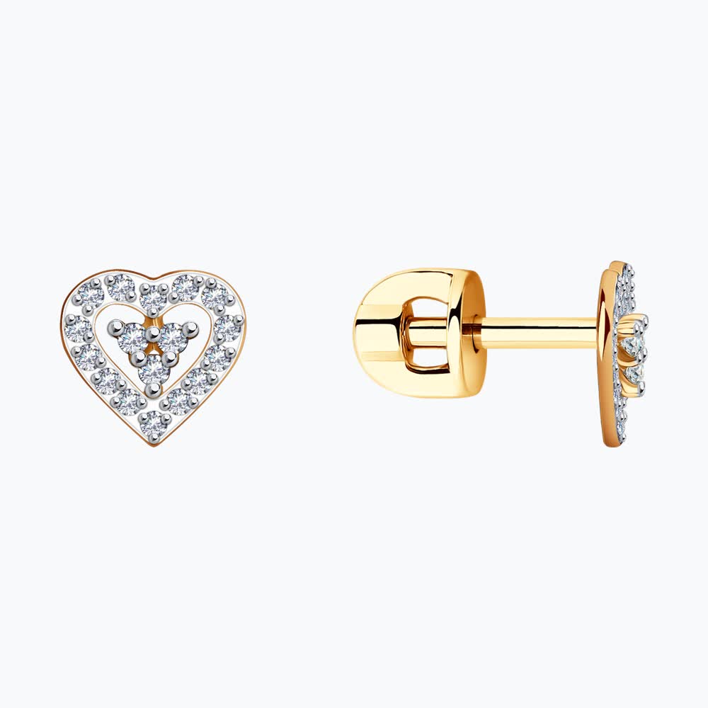 Серьги пусеты 029834