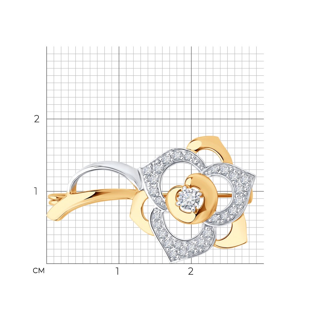 Брошь 51-140-02827-1