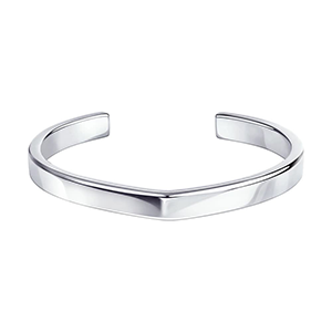 Браслеты серебряные c камнями и без камней