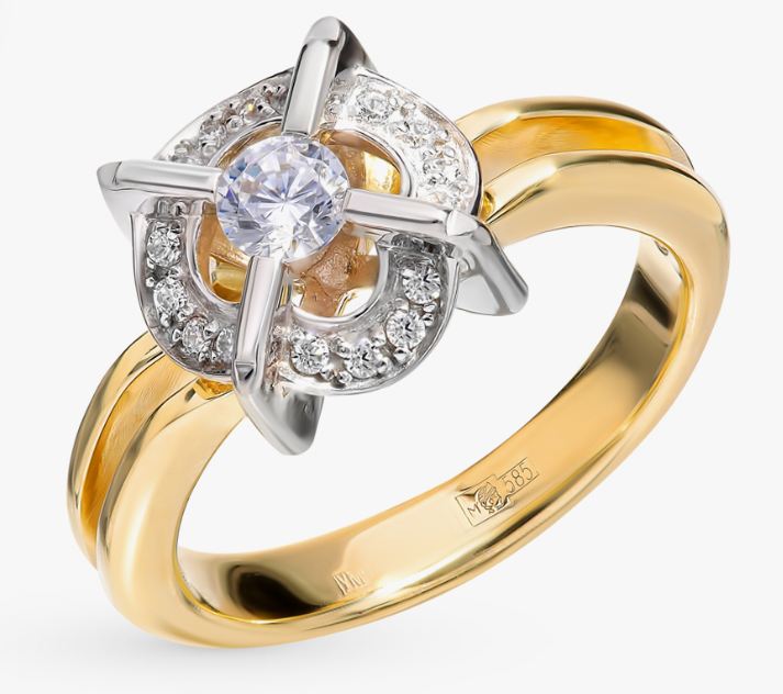 Кольцо 01К166136