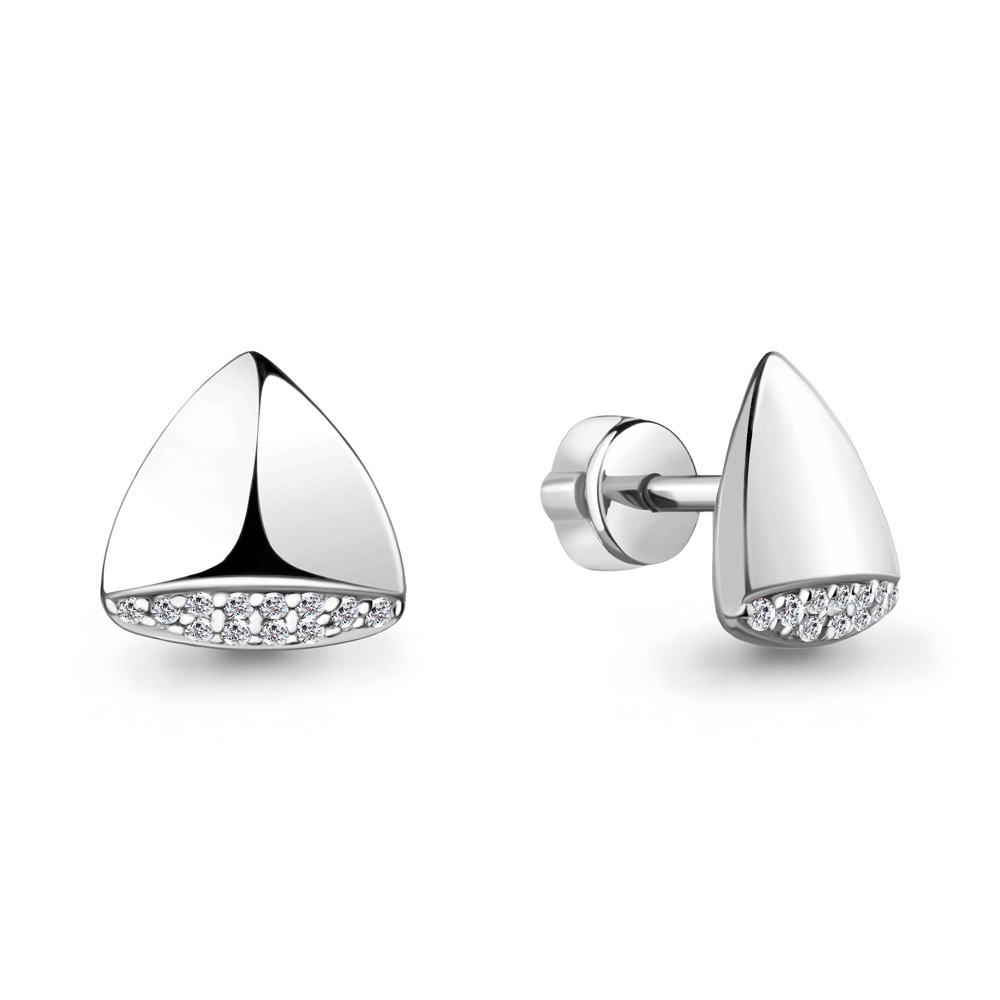 Серьги пусеты 45543А.2