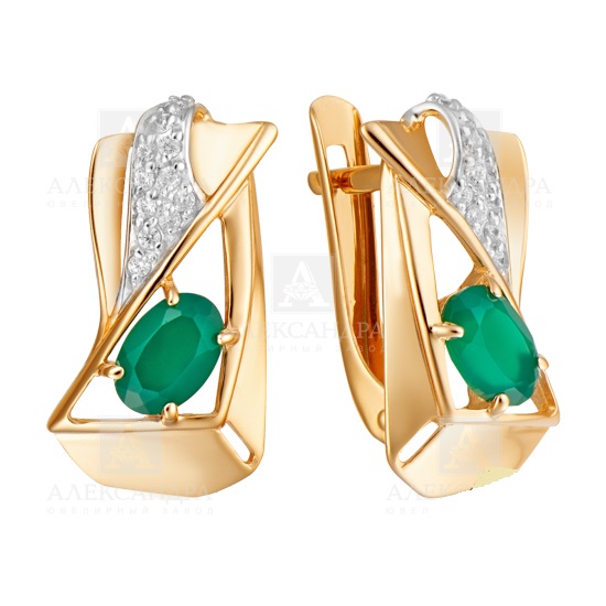 Серьги кл3604а-12-01