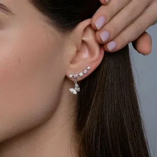 Серьги зажимы 94026781