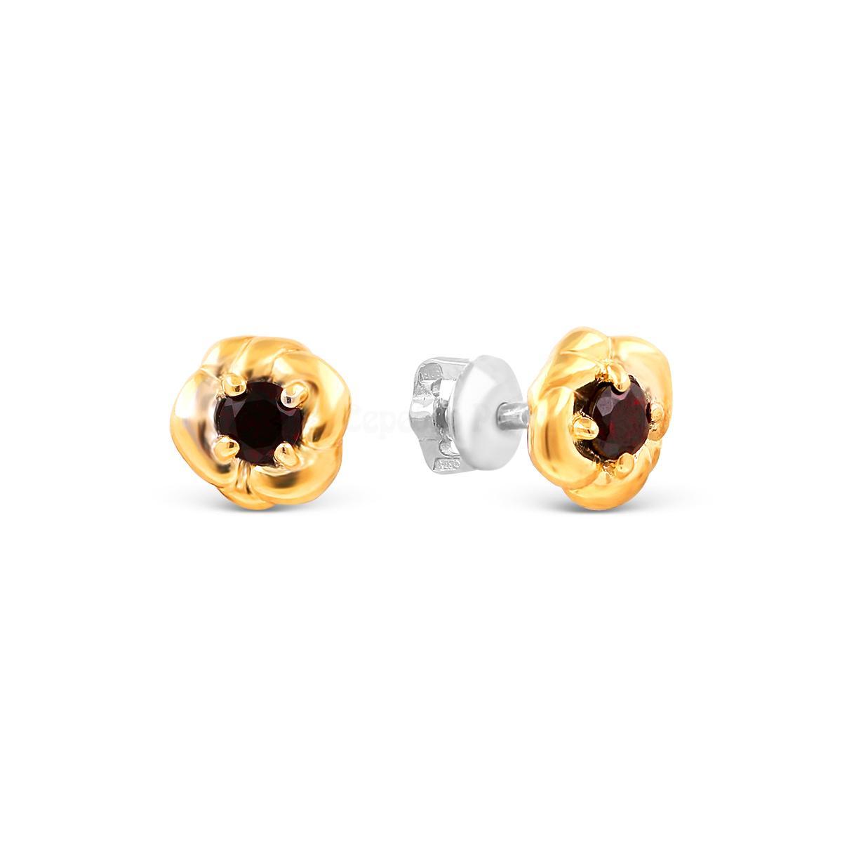 Серьги пусеты С1690рчз404