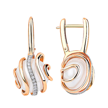 Серьги 290-1-1292Р