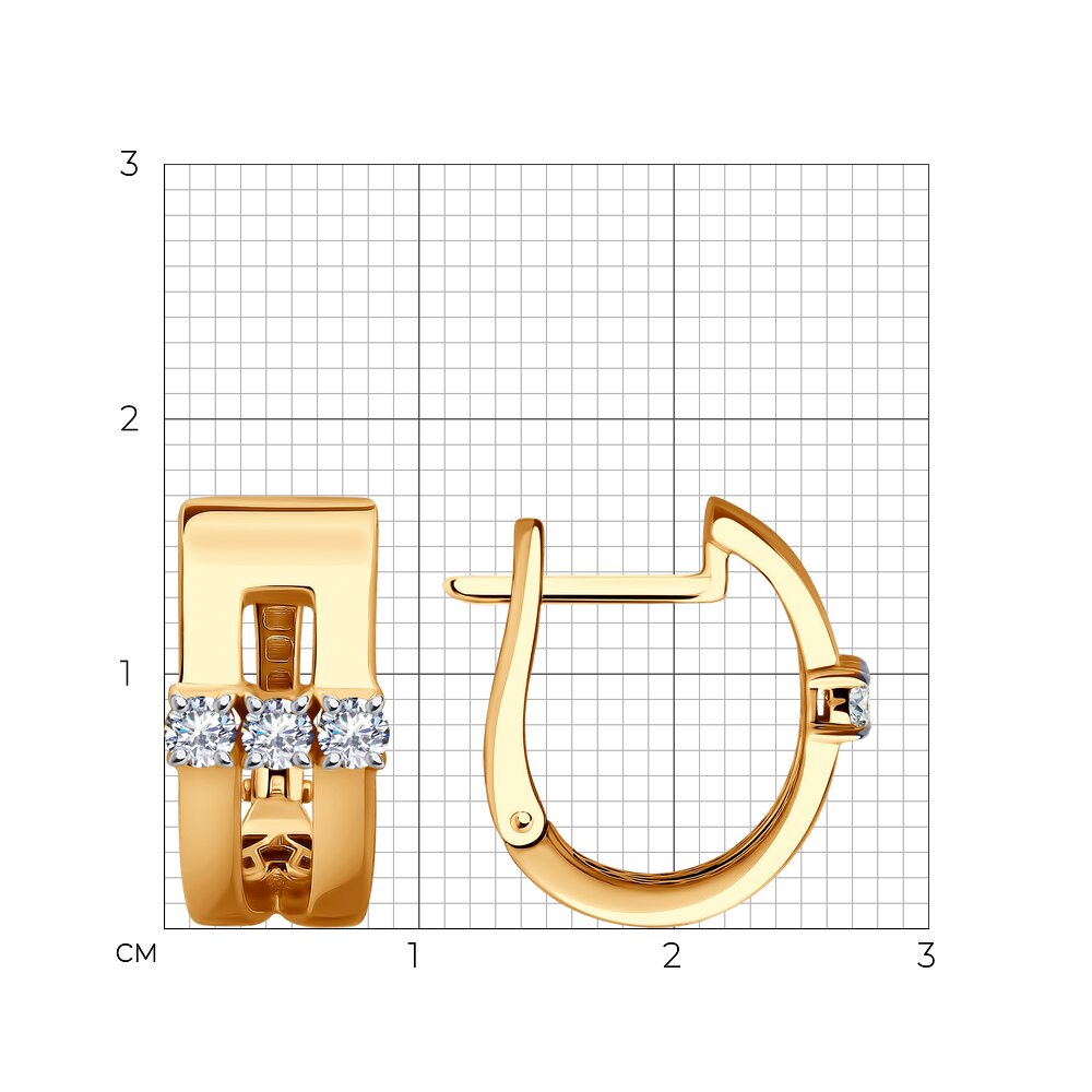 Серьги 0200302