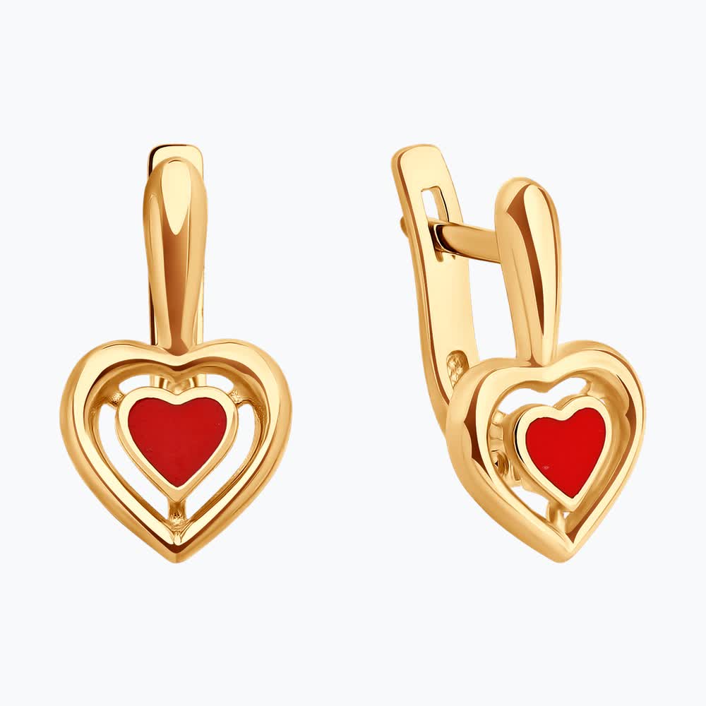 Серьги детские 51-120-02610-1