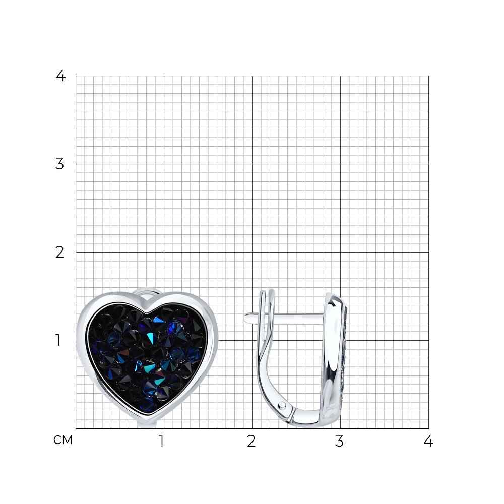 Серьги 94027588