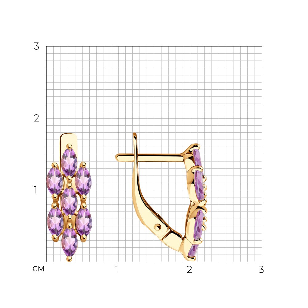 Серьги 51-320-01869-3