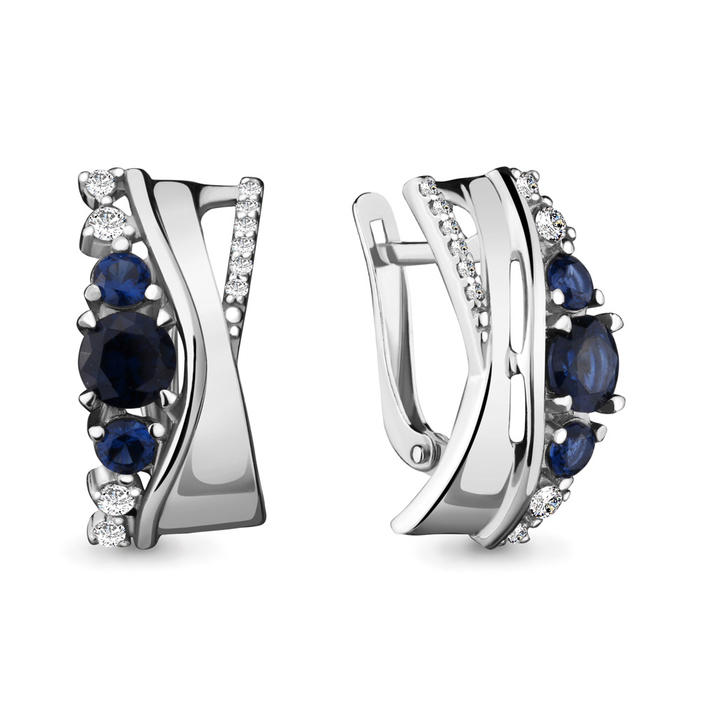 Серьги 45906Б.5