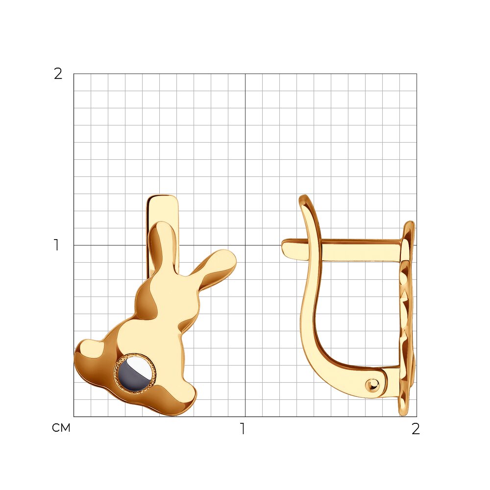 Серьги детские 0200038