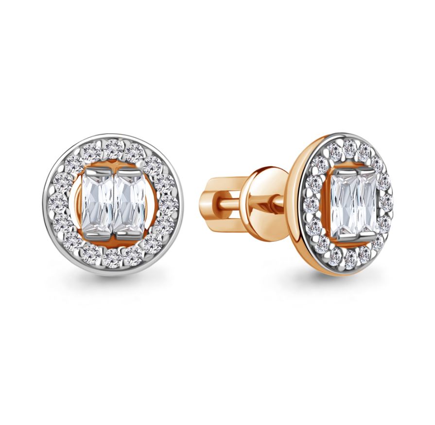 Серьги пусеты 49872А.1