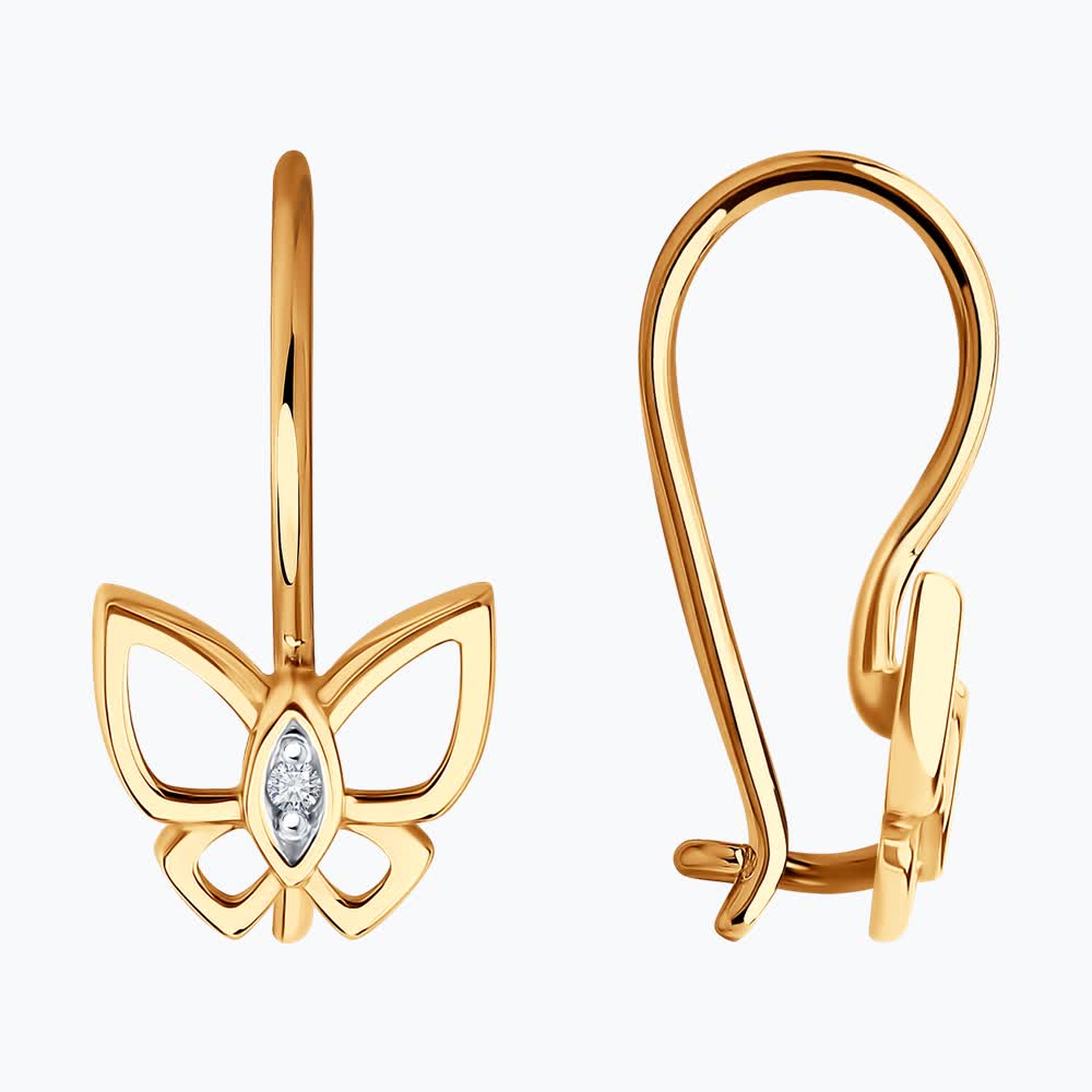 Серьги детские 51-120-02808-1