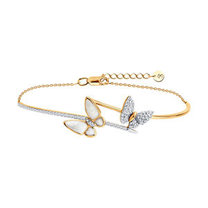 Браслеты золотые с натуральными камнями