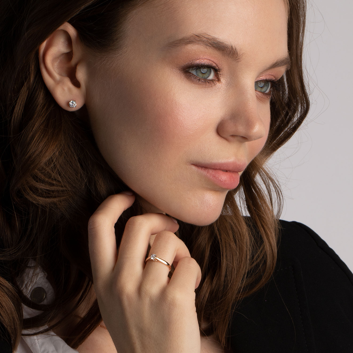 Серьги пусеты 009032-1102