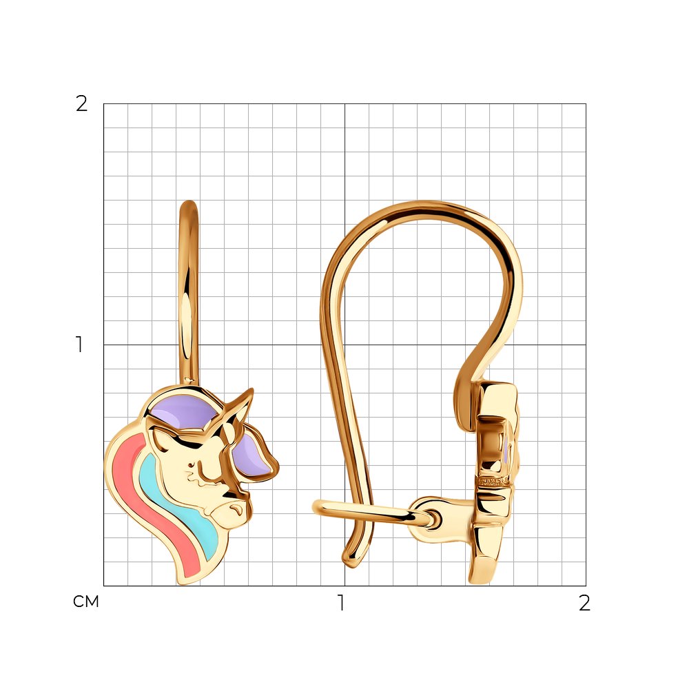 Серьги детские 029485