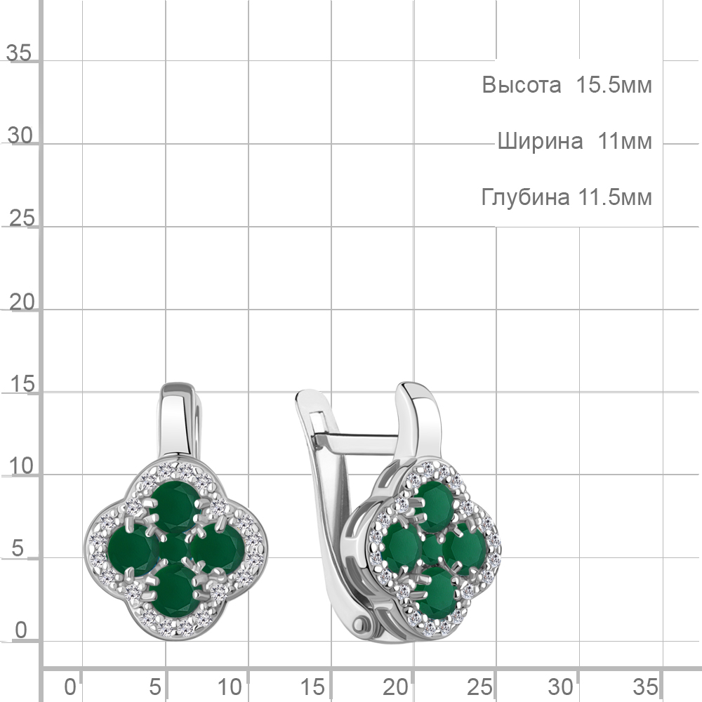 Серьги 45029309А.5