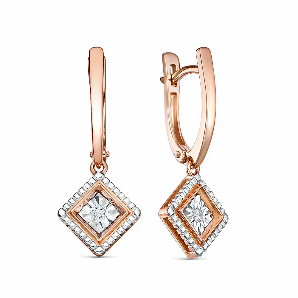 Серьги 5-7433-103И1-2К