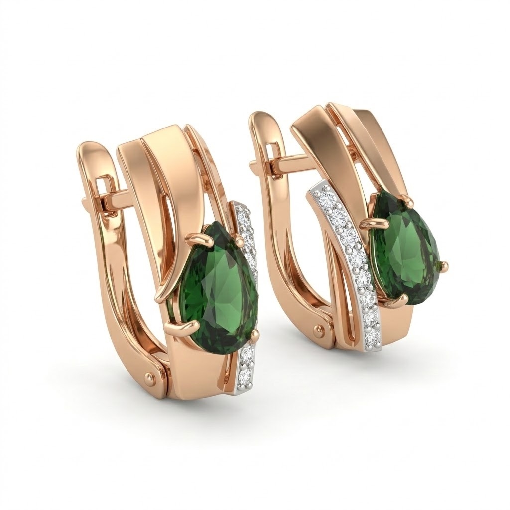 Серьги кл3874а-26-01