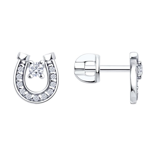 Серьги пусеты 94-122-00093-1