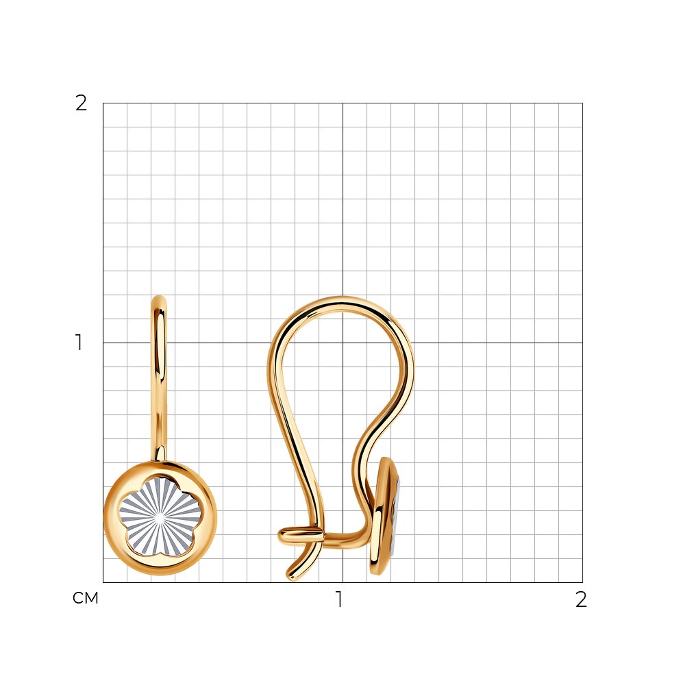 Серьги детские 022382-4