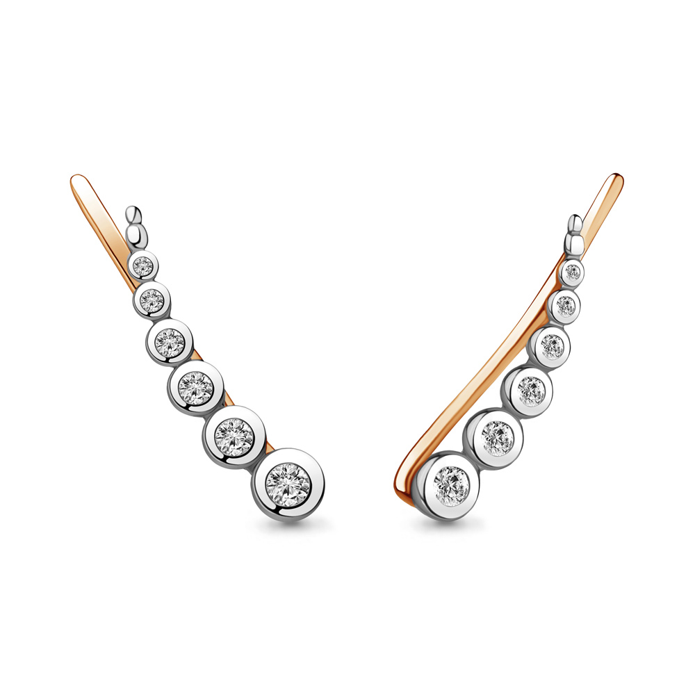 Серьги зажимы 41255А.1