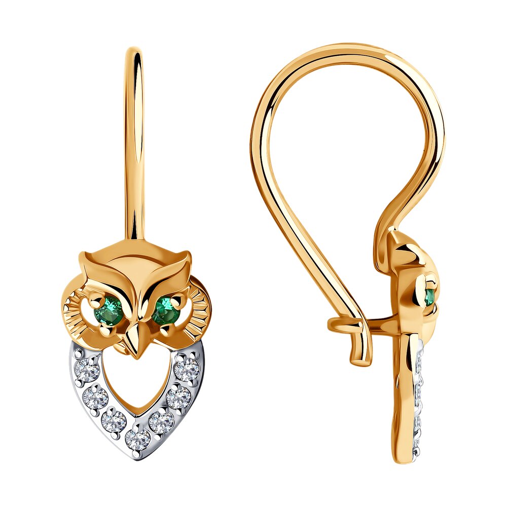 Серьги детские 51-120-00781-1