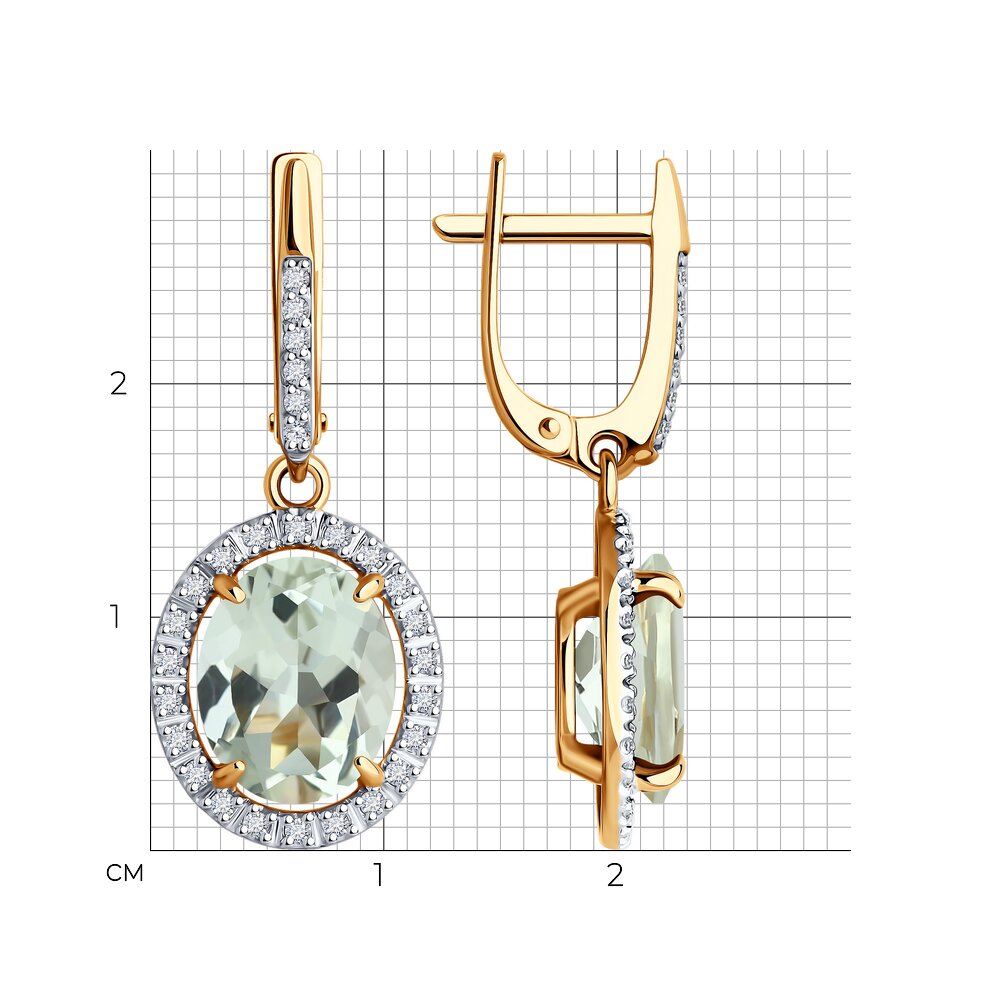 Серьги 51-321-02442-3