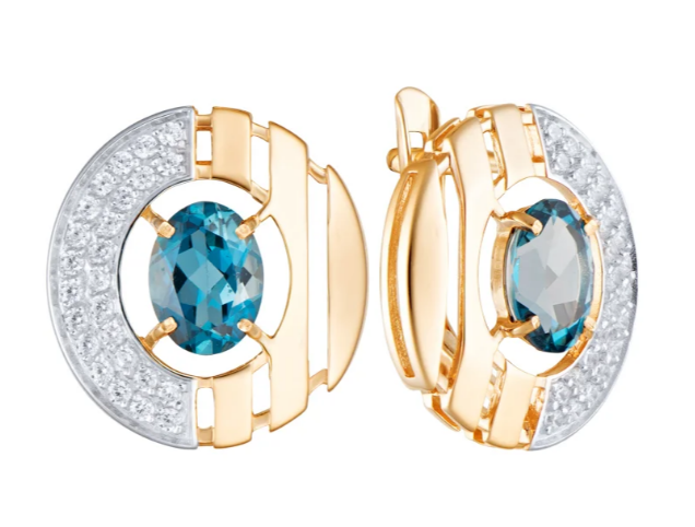 Серьги кл4058а-28-01