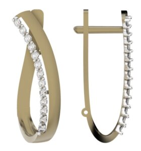 Серьги 021162-3101