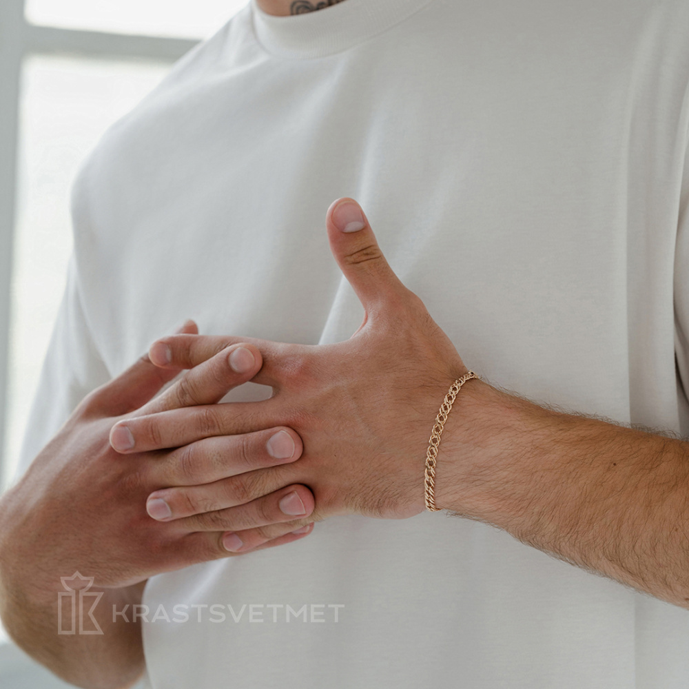 Браслет НБ 12-076ПГ  п/т d 0.80