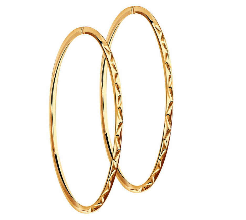 Серьги конго 08-0219-02