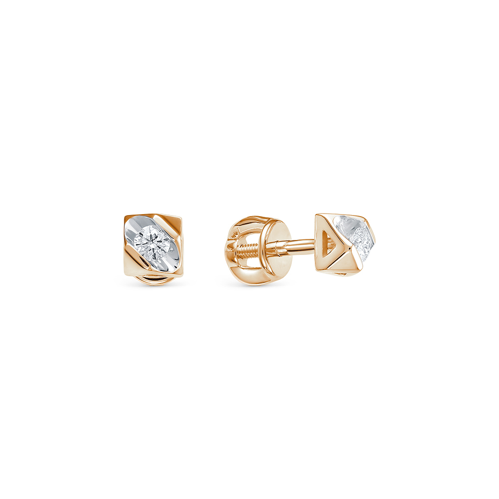 Серьги пусеты 255-6100