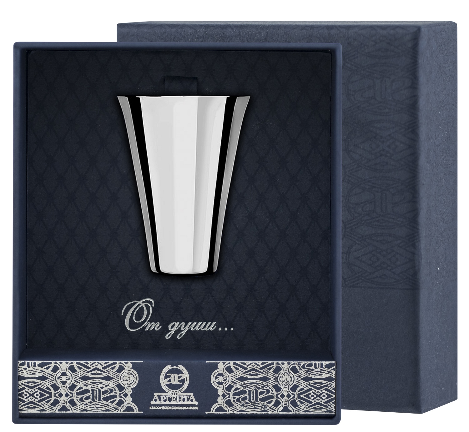 Стопка гладкая 343СТ00801 + футляр